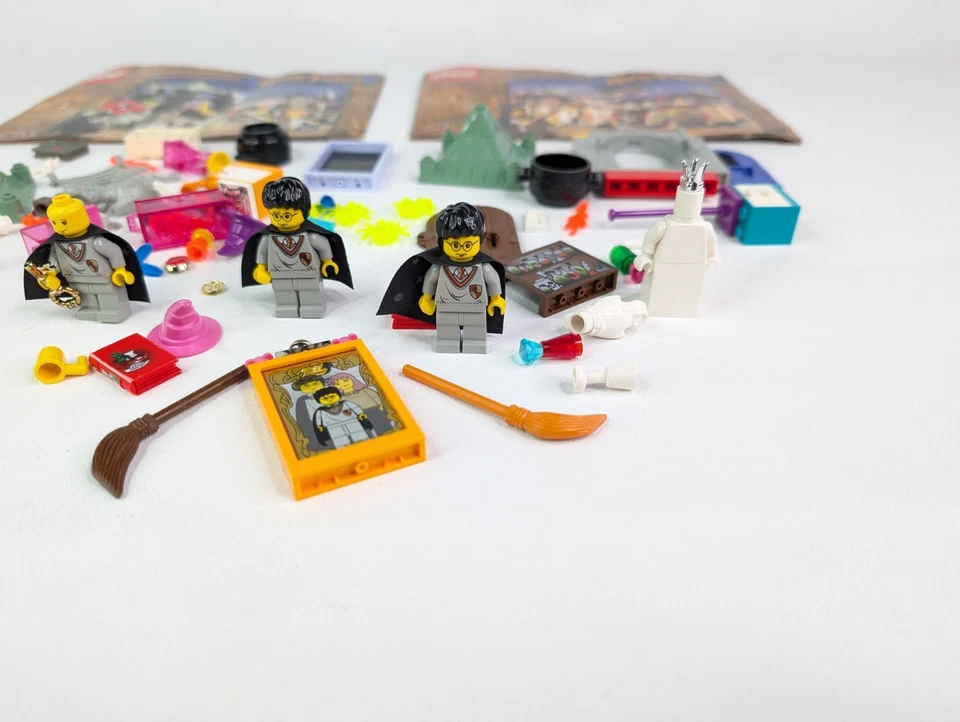 Vintage Lego Harry Potter Mixed Lot #4705 #4704 Chess Queen Minifigure Mirror - Image 2 of 4