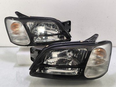 JDM SUBARU BAJA LIBERTY B4 BE5 LEGACY BH5 BH9 BLACK OEM HID HEADLIGHTS LAMP SET