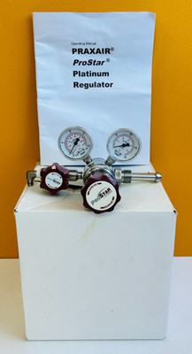 Praxair Prostar PRS303233 3/4'' NPT, 3000 PSI (In) 100 PSI (Out) Regulator. New!