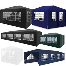 Gazebo Outdoor Marquee Canopy Garden Wedding Party Tent Waterproof Pavilion UK
