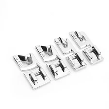 4pcs Rolled Hem Presser Foot Stainless Steel Material Thin Fabrics Available DIY