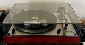 Thorens TD 166 special Plattenspieler Mahagoni,Orig Haube Ersatz Antriebsriemen