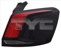 Heckleuchte Tyc 11-15639-06-2 WY16W FüR Peugeot 3008 2 Suv Hybrid 136 Mrhpye Thp