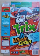 EMPTY 2004 TRIX General Mills Cereal Box  12 oz. 
