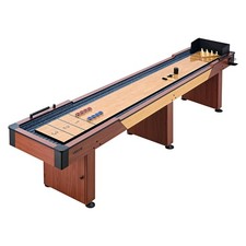 VEVOR 12 ft Shuffleboard Table 2 in 1 Shuffleboard and Bowling Combo Set