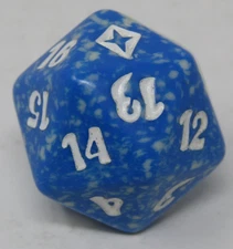 Magic the Gathering Worldwake Blue Spindown Dice