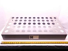 TRUE POSITION INC. 44 SLOT METAL 40 TAPER CNC TOOL HOLDER RACK CAT40 NMTB40 BT40