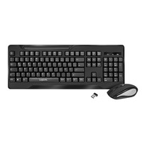 Logilink ID0194 - Tastatur & Maus Set Kabellos (2,4Ghz Funk) Mit 1000Dpi & 104 T