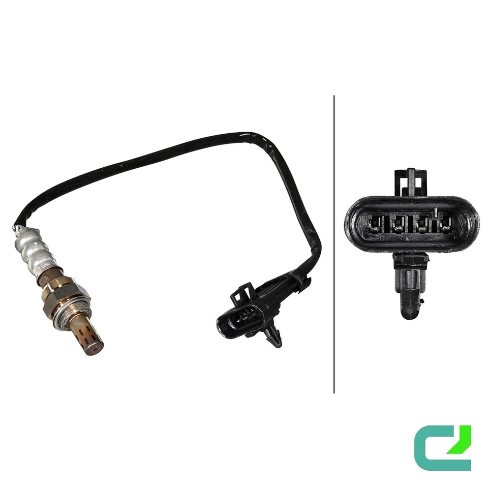 Sonda lambda climatizada 4 pines 290 mm cable HELLA para, entre otros, DAEWOO Leganza - Imagen 4 de 4