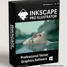 NEW Pro Illustrator Vector Graphic Design Image Drawing Software Program on USB