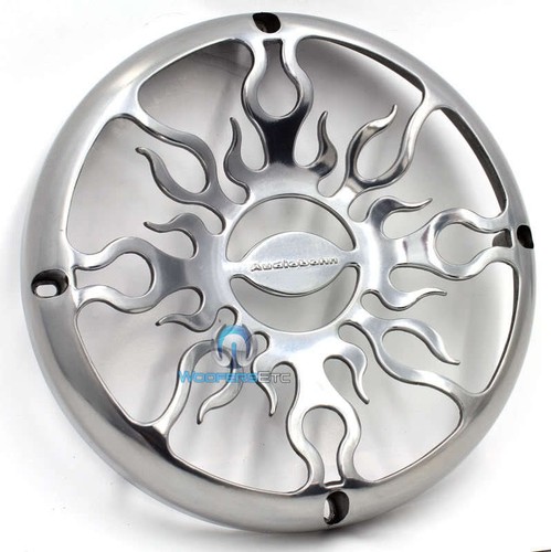 open box 2 AFG10 10" GRILLS PROTECTIVE ALUMINUM AUDIOBAHN SUB SUBWOOFER COVERS - Picture 3 of 8