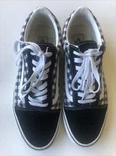 Size 10.5 - VANS Old Skool Black Checkerboard