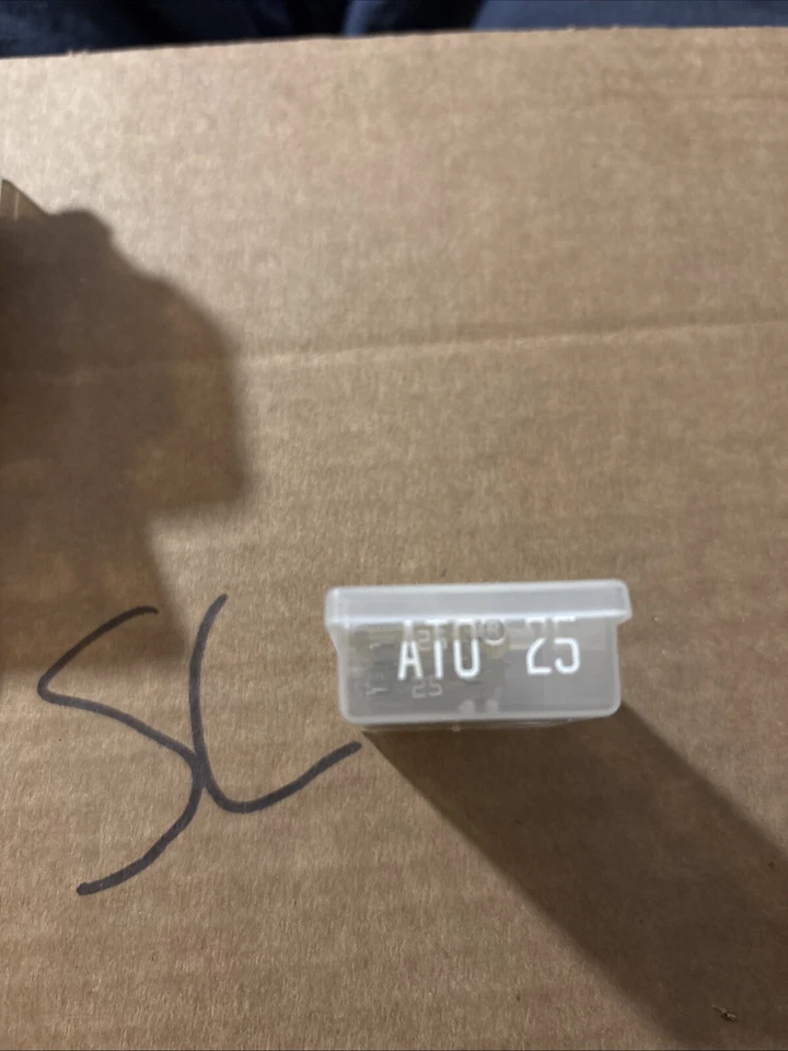 25 AMP FUSES ATO STANDARD REGULAR BLADE TYPE CAR TRUCK BOAT ( PACK OF 5 FUSES ) - Image 2 of 2