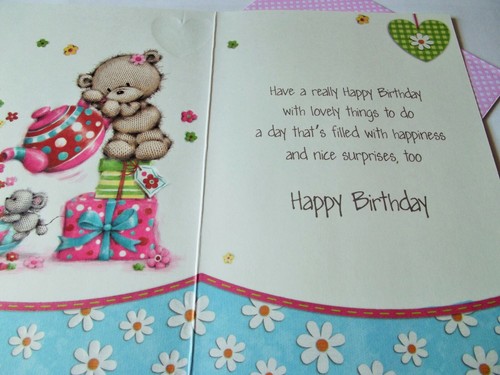 Daughter Birthday Greetings Card.....Happy Birthday Daughter With Love - Picture 3 of 3