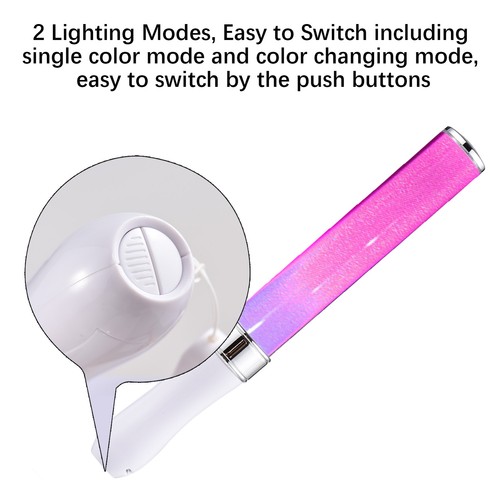 1 Pack Reusable Light Stick 15 Color Lightsticks Multicolor LED Glow Stick J9M8 - Picture 6 of 12