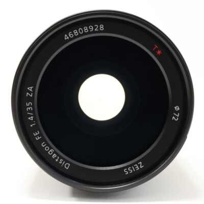 Near Mint Sony SEL35F14Z FE 35mm F/1.4 Distagon T* ZA Lens For E
