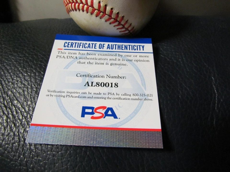 Jose Canseco signed Baseball PSA Certified - Image 2 of 4