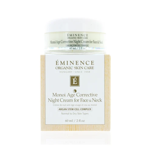 Eminence Monoi Age Corrective Night Cream For Face and Neck 2oz 60ml NEW FAST SH - Picture 1 of 1