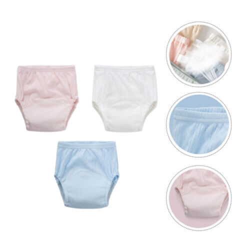 3 PCS Cotton Mesh Lingerie Baby Diapers Attractive Laundry - Picture 1 of 12