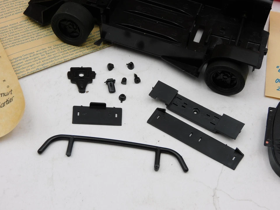 Airfix Ferrari Boxer 365 Gt BB 1/24 vintage plastic kit 06407-5 not complete box - Immagine 3 di 4