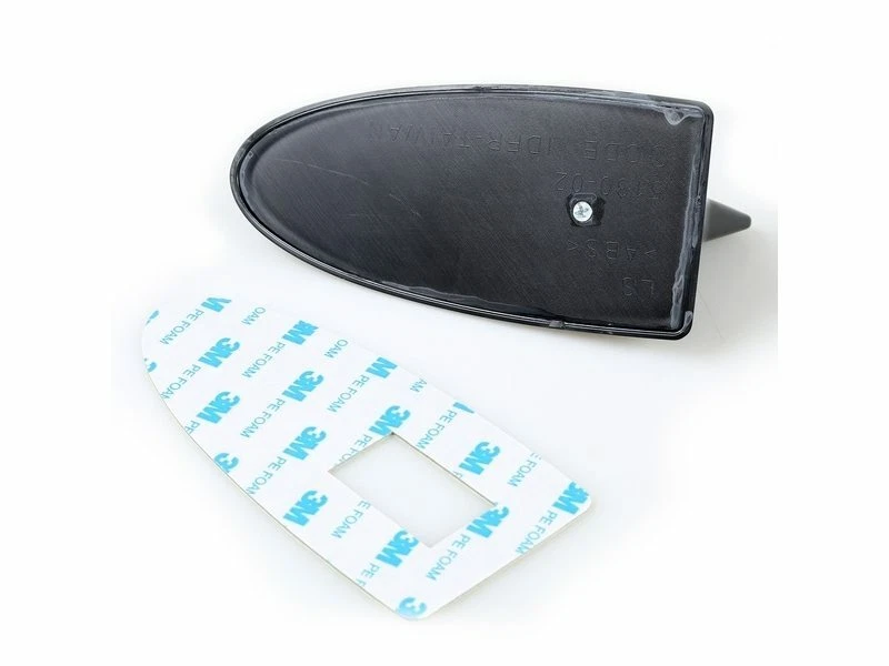 ANTENA FICTICIA AÉREA ALETA DE TIBURÓN ESTILO IS-F NEGRA ABS Foto 3 de 3