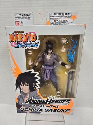 NARUTO Shippuden Anime Heros Uchiha Sasuke by Ban Dai *Brand New *
