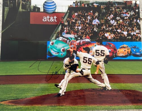 Tim Lincecum Signed autographed San Francisco Giants 11x14 Photo w/PROOF COA - Picture 1 of 4