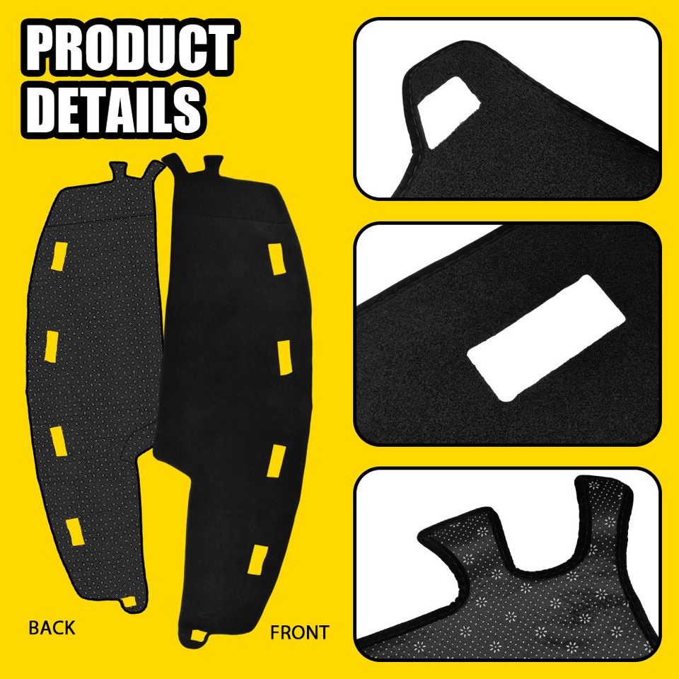 For Dodge Ram 1500 2500 3500 19941997 Dash Mat Dashboard Cover Dashmat