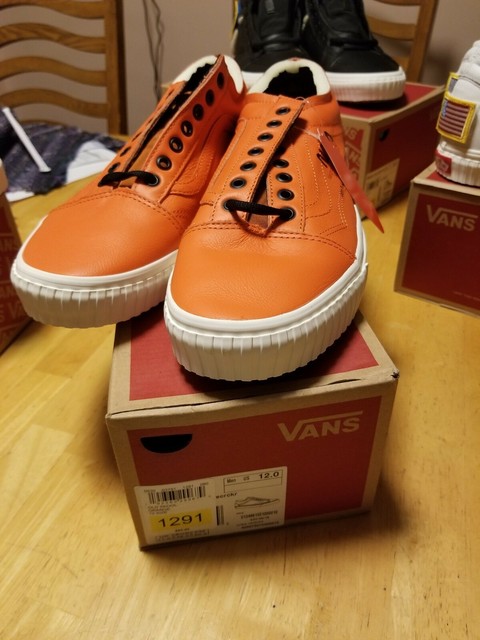 vans nasa orange