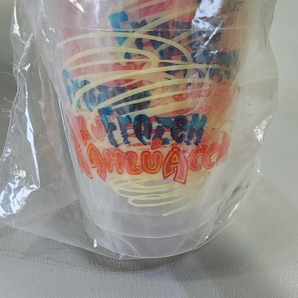 Lote de 75 tazas de plástico Kahluaccino congeladas vintage para fiestas años 90 Foto 2 de 4