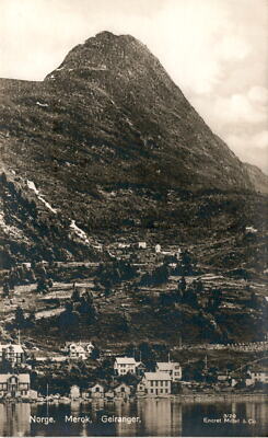 Norge, Merok, Geiranger, Eneret Mittet & Co. Postcard