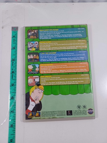 family guy disc two episodes 6-10 dvd rated PG-13 - Picture 2 of 2
