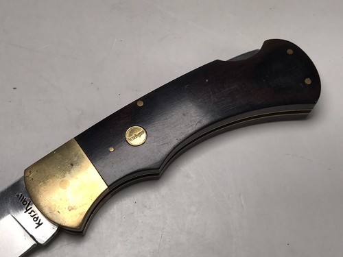 Vintage Kershaw 1320 Lock Back Folding Knife 8.5” - Made in Italy - Picture 11 of 16