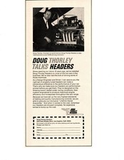 1969 Doug Thorley Headers Original Print Ad