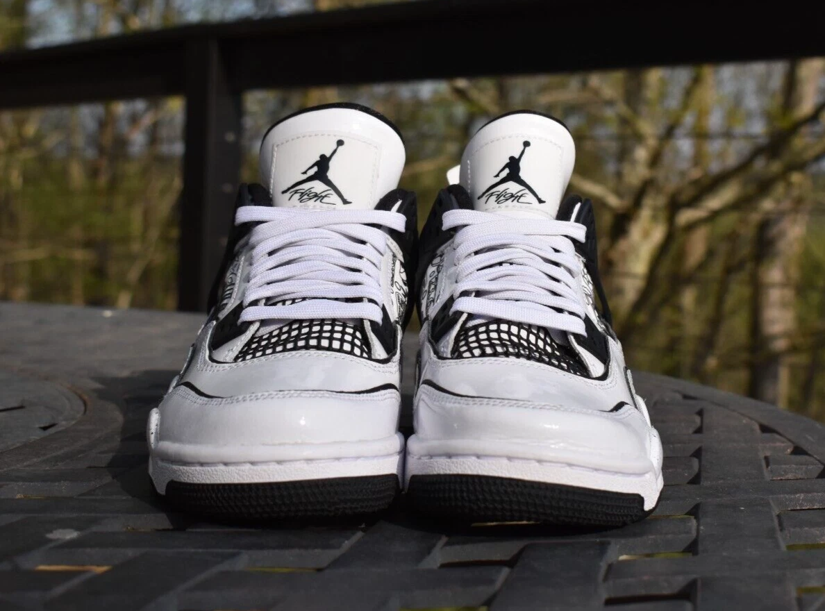 Nike Air Jordan 4 Retro GS DIY 2021 DC4101 100 Youth Size 3.5Y