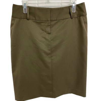 express olive skirt