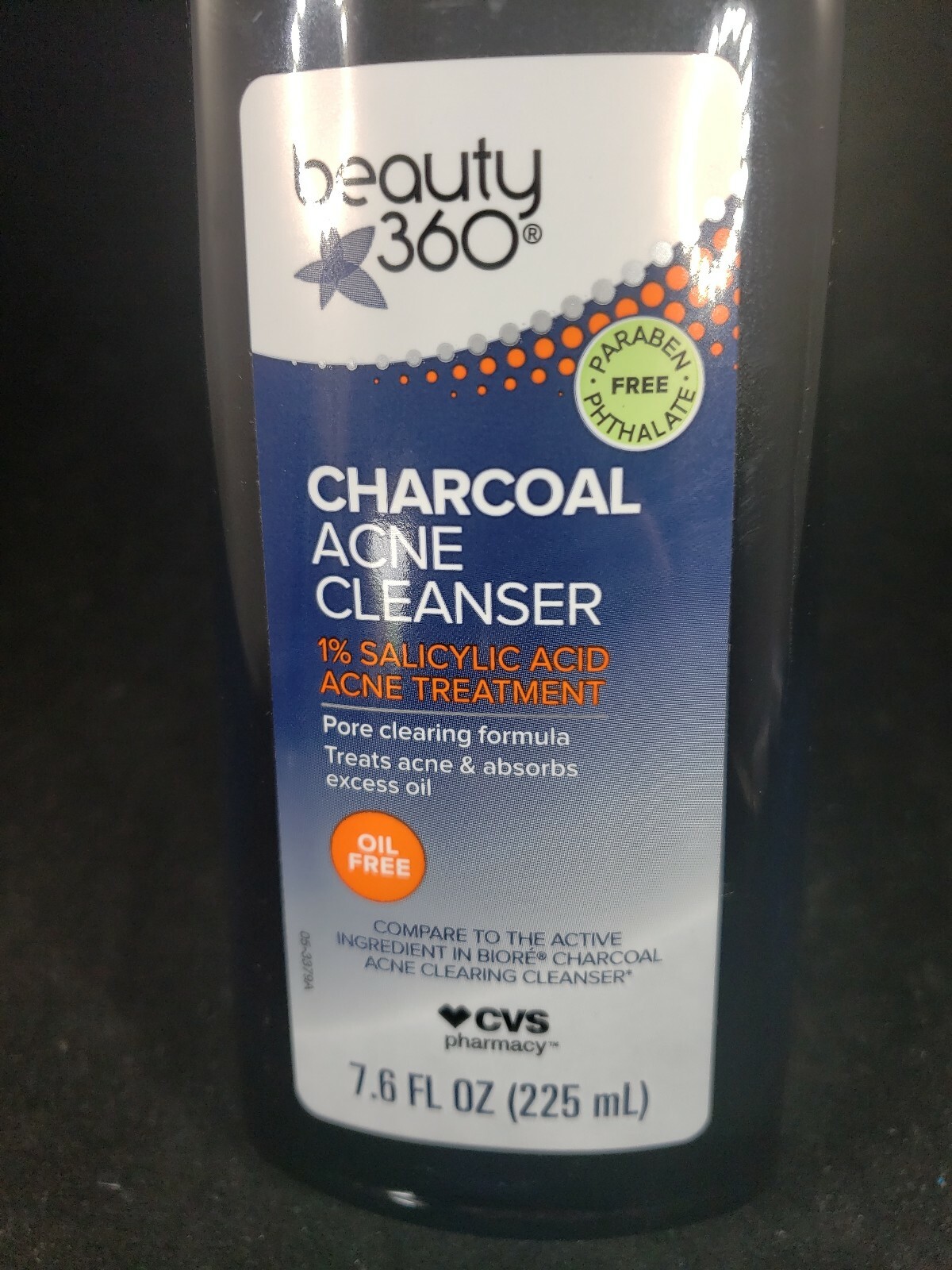 beauty 360 charcoal acne cleanser
