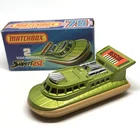 Lesney Matchbox Superfast No. 72 & 2 Rescue Hovercraft 1975 Green England W/Box