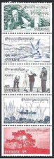 Schweden 1977, Mi.-Nr. 983-987, H.-Blatt, postfrisch **