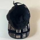 Casquette de camp Supreme Weirdo Dave velours côtelé chapeau graphique noir SS24 OSFA NEUF