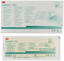 3m 1627 Tegaderm Transparent Film Dressing 4" x 10" - Box of 20