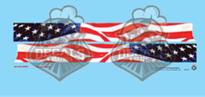Union Pacific Promontory Baggage Car Flag N Decals UP UPRR Heritage Fleet 5779