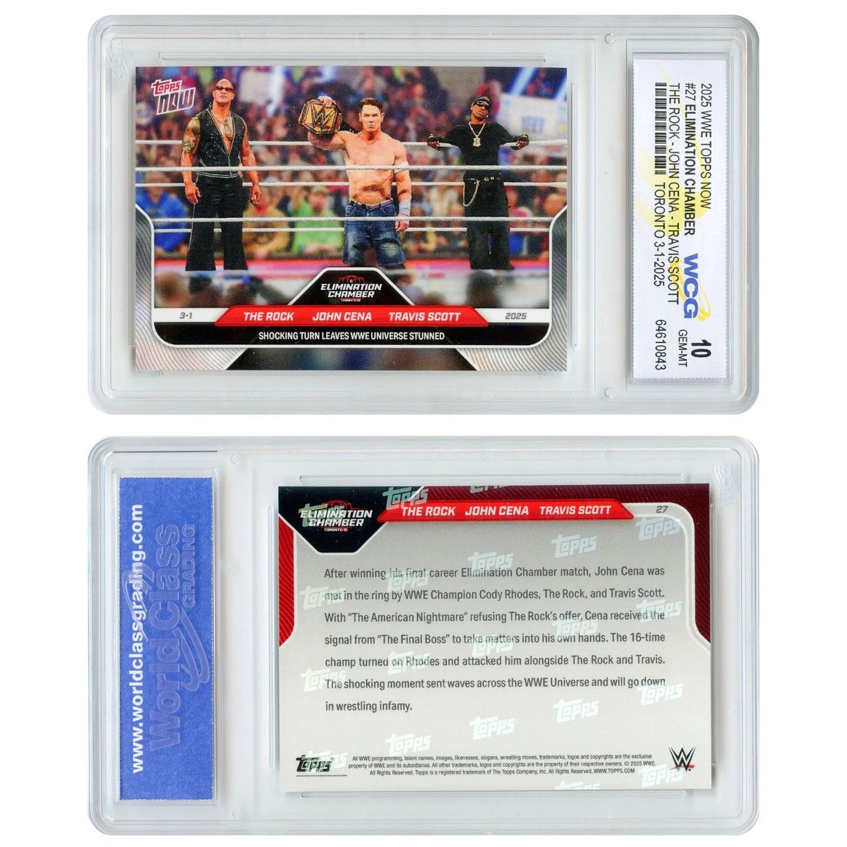 Wrestling Graded Sports Trading Cards & Accessories for sale | eBay
