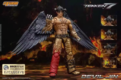 神迅 JIN-JIN　1006 Storm Collectibles Tekken 7 Devil Jin Gold Pants Exclusive Ver. 1
