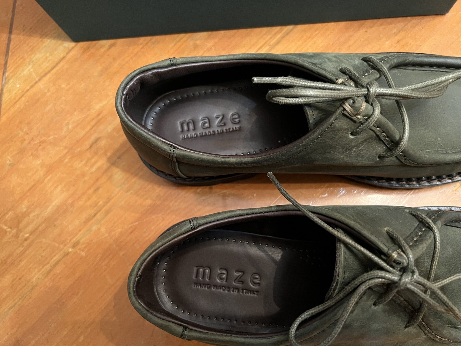 SAOLA Made in Italy Taglia 11 US Verde SCARPE LABIRINTO