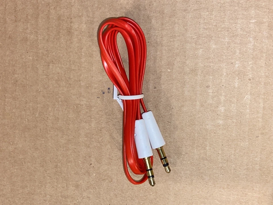 (10) AUXILIARY CABLES 3.5mm Male To Male Stereo Audio Cable iPod MP3 CAR - Image 3 of 4