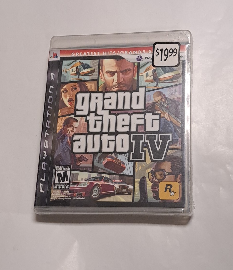 Grand Theft Auto IV Greatest Hits PS3 Brand New Canadian Release