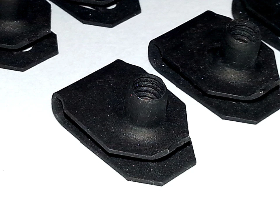 Tablero de rejilla #8-32 Tornillo Perno U Clips J Tuercas para Chrysler Dodge Plymouth 10 piezas M Foto 2 de 4