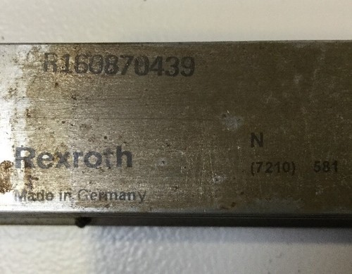 REXROTH Linearführung Mit 2 Stuck Linearschine / R160870439 - Bild 5 von 5