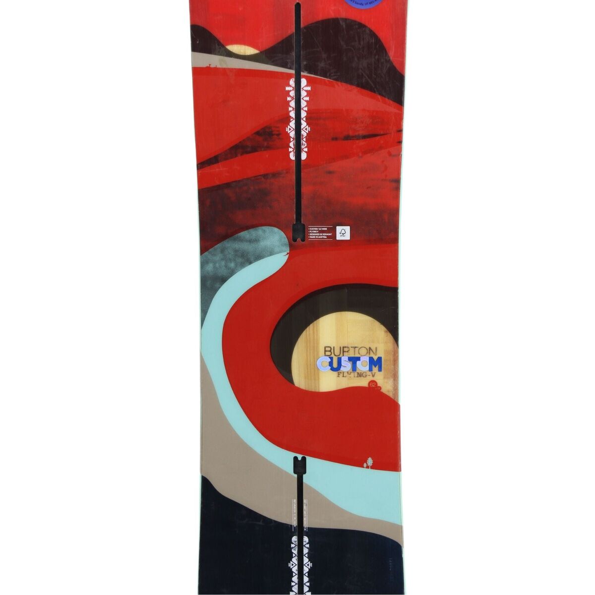 Burton Custom Flying V Orange All mountain Snowboard 2016 Burton Custom Flying V Orange All mountain Snowboard 2016